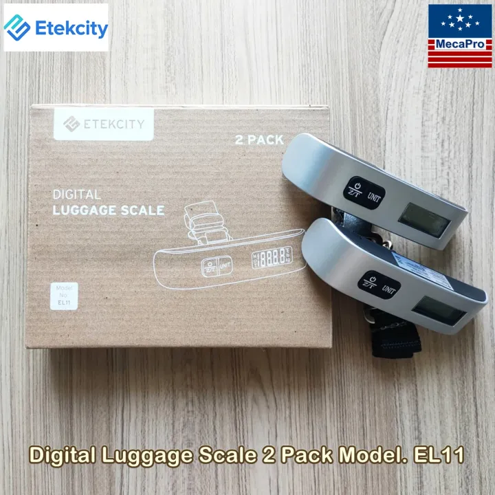 Etekcity® Digital Luggage Scale 2 Pack Model. EL11 เครื่องชั่งน้ำหนัก
