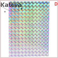 [Kateva] COD 2ชิ้น/ล็อตสติกเกอร์ตกปลาสำหรับตกปลา Metal lures ประดิษฐ์ Fish Scale Skin