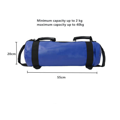 40kg Weights Load Boxing Power Bag Fitness Squat Training Sport Professional Weightlifting Punching Bag Body Building Sandbag