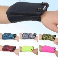 ✿ Multifunctional Wrist Wallet Breathable Large Capacity Pocket Design Running Jogging Workout Wristband Sweatband Storage Bag