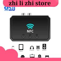 zhilizhi Store Wireless Bluetooth-compatible 5.0 Audio Receiver Adapter NFC 3.5mm RCA Music AUX Stereo for Amplifier Car Kit Speaker