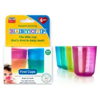 Babycup แก้วหัดดื่มสำหรับเด็ก (1 เซต 4 ใบ 4 สี)