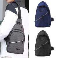 tr1 Shop Oxford Cloth Mens Crossbody Leisure Chest Bag Versatile Single Shoulder Large Capacity Crossbody Bag