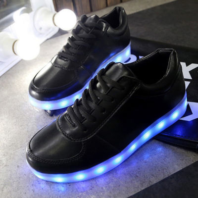 Size 27-42 Kids USB Luminous Sneakers for Girls Boys Women Shoes with Light Led Shoes Glowing Sneakers Krasovki with Backlight