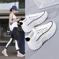 2023 Korean Style Summer New Arrival Torre Womens Shoes Ins Fashionable Student Breathable Sneakers Platform Height Increased Casual 305