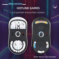 ▬ Hotline Games New 5.0 Painted Mouse Feet Stickers For Logitech G502X GPW GPRO X Superlight Wireless Razer Viper Ultimate