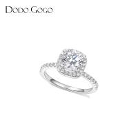 DODOGOGO simulation diamond ring married couples buddhist monastic discipline design niche valentines day gifts