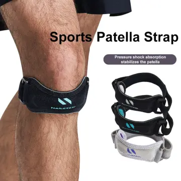 Bracoo Adjustable Compression Knee Patellar Pad Tendon Support Sleeve Brace  for Men Women - Arthritis Pain, Injury Recovery, Running, Workout, KS10