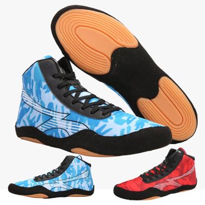 New Mens Wrestling Shoes Light Quality Boxing Shoes Light Weight Boxing Sneakers Size 36-46 Wrestling Flighting Sneakers
