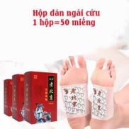 Hộp 50 Miếng Dán Chân Ngải Cứu Thải Độc Lão Bắc Kinh