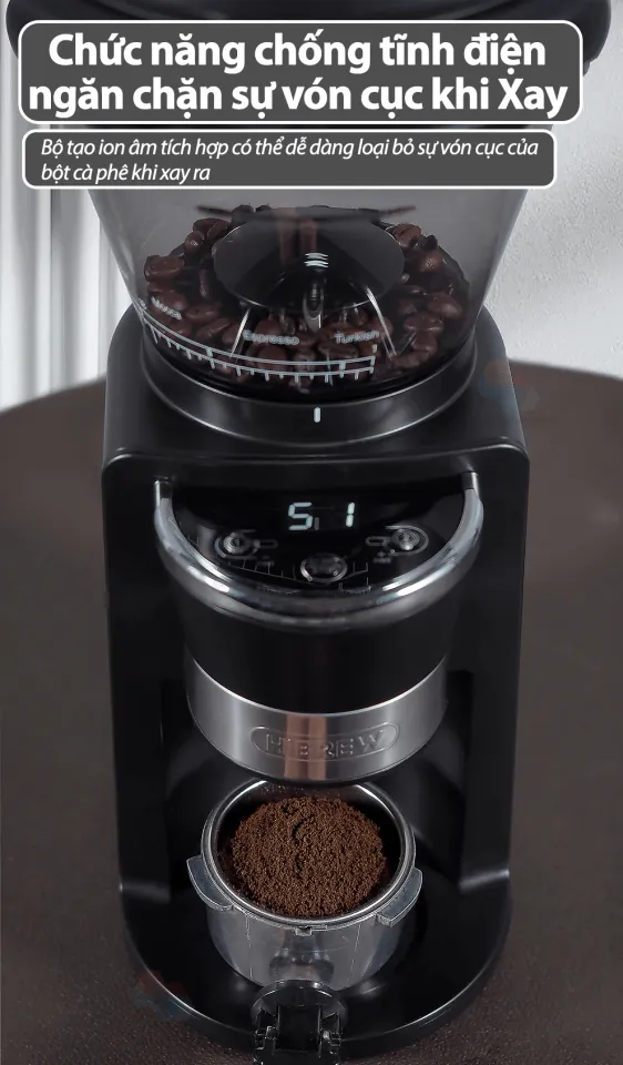 HiBREW G3 Electric Coffee Grinder