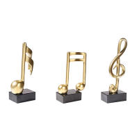 3pcsset Nordic Modern Resin Music Note Piano Ornaments Desktop Crafts Figurines Home Decoration Accessories Wedding Decoration