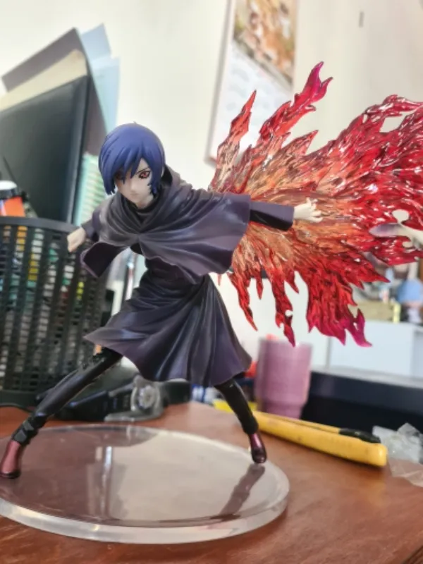 22cm Anime Tokyo Ghoul Figure Kaneki Ken Two Heads Awakening Action Figure Tokyo  Ghoul Touka Kirishima Figurine Model Doll Toys - AliExpress