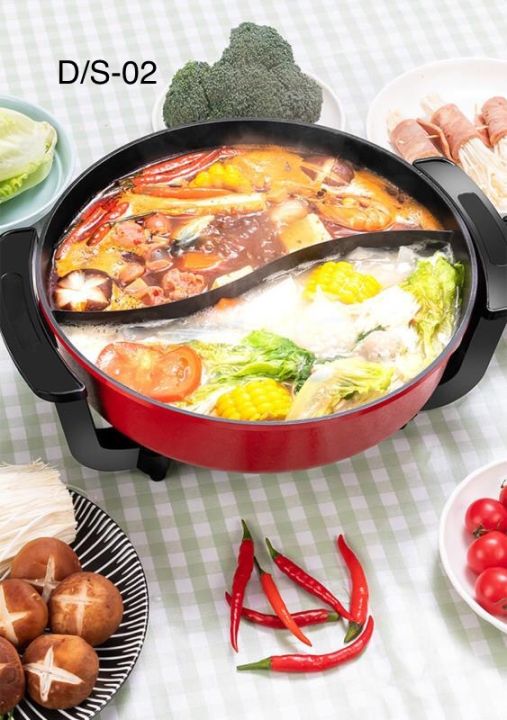 Dual Sided Electric Shabu Shabu Hot Pot