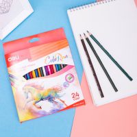 Deli 12/18/24/36 Colors Pencils Professional Chinese Style Oil Color Pencil For Drawing Student Art Supplies Childrens Painting Drawing Painting Supp