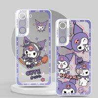 Kuromi S23การ์ตูนน่ารักสำหรับ Samsung,S21 S22พิเศษ S20 FE Note20 S10 10 Plus Lite เคสโทรศัพท์โปร่งใสตานางฟ้า