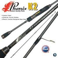 คันเบ็ด Phenix K2 สำหรับตกปลา.