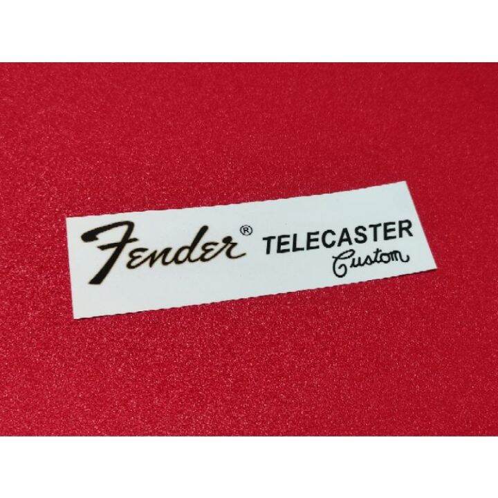 FENDER TELECASTER CUSTOM WATER DECAL WATERSLIDE GUITAR DECALS Lazada PH