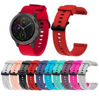 สายนาฬิกาซิลิโคน Garmin Vivoactive 3 HR Venu Sq ขนาด 20 มม. มีให้เลือก 10 สี QC7310918