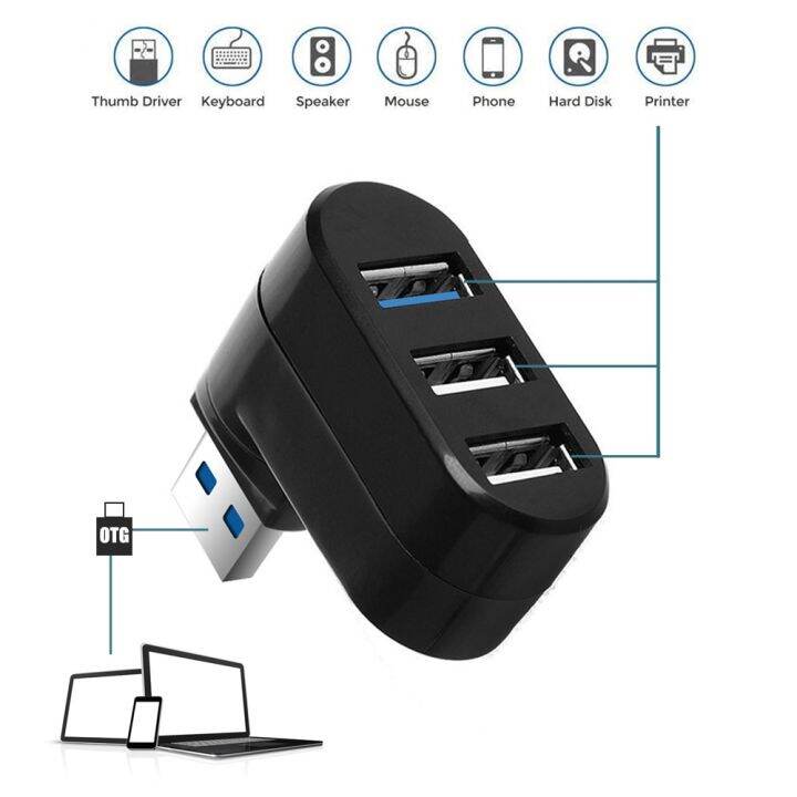 fast-delivery-jhwvulk-3ฮับ-usb-พอร์ต2-0-3-0-splitter-ความเร็วสูง-usb-ตัวแปลงหมุนได้ฮับ-usb-ชาร์จไฟได้มินิฮับสำหรับคอมพิวเตอร์ส่วนบุคคล-lapnotebook