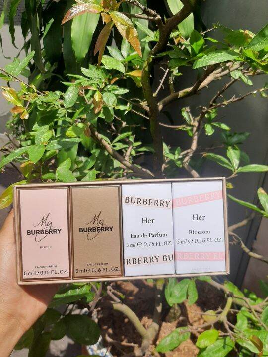 HCM]Set Quà Tặng Nước Hoa Nữ My Burberry 4 Chai Travel Exclusive 