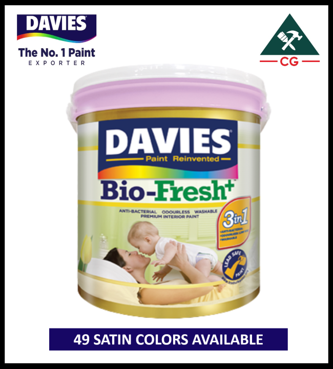 Davies Biofresh SATIN FINISH Premium Interior Paint (WaterBased) 4
