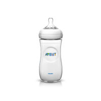 Philips Avent ขวดนมพร้อมจุกนมซิลิโคน รุ่นเนเชอร์รัล ขนาด 11 ออนซ์ จำนวน 1 ขวด SCF696/13 ของแท้100% ของแท้ ขวดนม จุกนม ปลอดภัย ขวดนมเด็ก