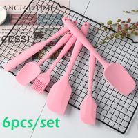 Silicone Kitchen Utensils Scraper Heat Resistant Silicone Spatula - Non-stick - Aliexpress