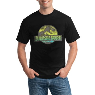 Jurassic Park Neon Yellow Green Safari New Trendy Big Discount Short Sleeve For Men