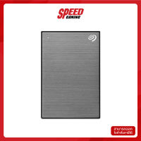 2 TB PORTABLE HDD (ฮาร์ดดิสก์พกพา) SEAGATE ONE TOUCH WITH PASSWORD (Space Grey) (STKY2000404) By Speed Gaming