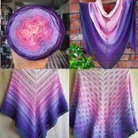 【YD】 300g Gradient Dyed Yarn Mixed Strand Thread Wool Hand-knitting Shawl Scarf Sweater Crochet