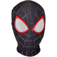 สไปเดอร์แมน3D Mask Peter Parker หน้ากากสวมศีรษะแสดงหมวกหน้ากากเครื่องแต่งกายคอสเพลย์ซูเปอร์ฮีโร่หมวกฮาโลวีน