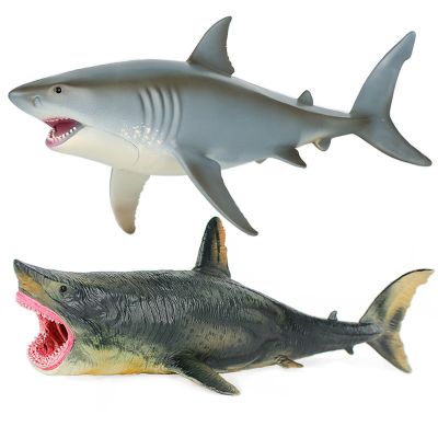 [giant specimens] simulation model of Marine animals the great white sharks hammerhead sharks whale whale shark shark toy