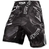 เสื้อผ้าบุรุษ กางเกงขาสั้นมวย GORILLA FIGHTSHORTS - BLACK กางเกงขาสั้น MMA.UFC มวยปล้ำกางเกงขาสั้น