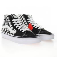 Vans Vault Og Sk8 - Hi Lx Checkerboard รองเท้าผ้าใบลําลองเหมาะกับการเล่นสเก็ตบอร์ด Vn0A4Bvboix