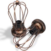 ZZOOI Vintage Ceiling Light Lamparas de Techo Loft Industrial Led Ceiling Lamp Luminaria Lustre Country Style Sconce Lamp Fixtures