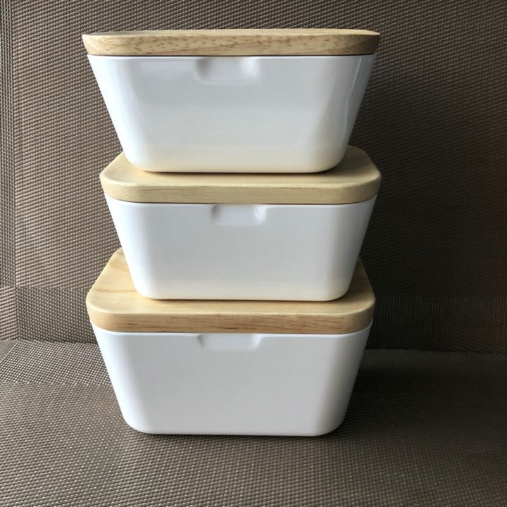 225-250-400g-butter-box-dish-with-lid-holder-storage-container-wood-serving-box-hotel-kitchen-tools-dinnerware-tableware