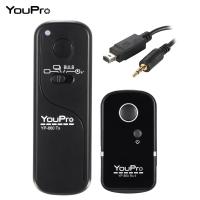 YouPro YP-860 DC2 2.4G Wi-reless REMOTE ชัตเตอร์ควบคุม Release TR-ansmitter ตัวรับสัญญาณ 16 ช่องสำหรับ N- IKON D5000 D750 D7100 D7200 D7000 D600 D610 D5500 D3300 D3200 D3100 กล้อง DSLR