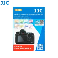 JJC ฝาครอบปกป้องหน้าจอกล้องกระจกเทมเปอร์กันรอยขีดข่วนสำหรับกล้องดิจิตอล CANON EOS R EOSR EOS