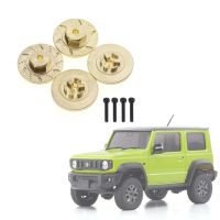 8Pcs Brass Wheel Brake Disc 7mm Hex Adapter Counterweight for MINI-Z 1/18 1/24 RC Crawler Car Upgrade Parts