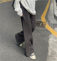 Harustyle.wardrobe Jacky Pants กางเกงขายาวผ้าไหมพรม