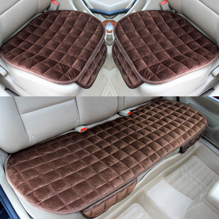 flocking-ผ้าหุ้มเบาะรถยนต์-warm-plush-ด้านหน้าด้านหลังฤดูหนาว-auto-seat-cushion-การตกแต่งภายในรถยนต์สำหรับซีดาน-suv-mpv