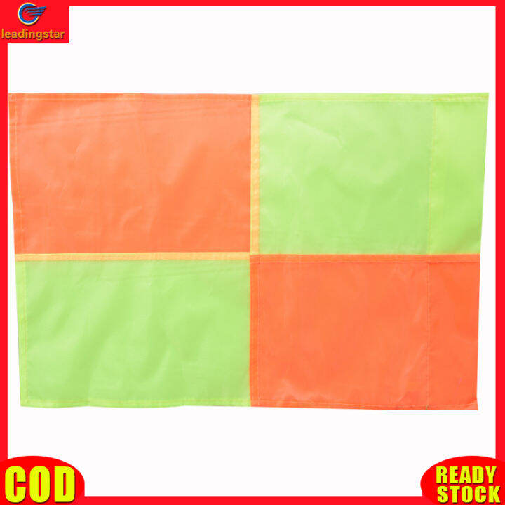 leadingstar-rc-authentic-soccer-referee-flag-for-fair-play-sports-match-football-rugby-hockey-training-linesman-flags