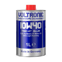 New! VOLTRONIC: 10W40 TSZ-4T Blue 1 Le Fully Synthetic 100% (Motorcycle) น้ำมันเครื่องมอเตอร์ไซค์