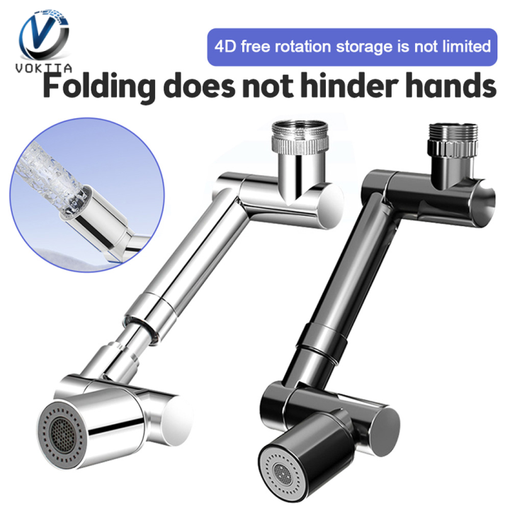 VOKTTA Bathroom Sink Faucet Expander Universal 1440° Full Rotation