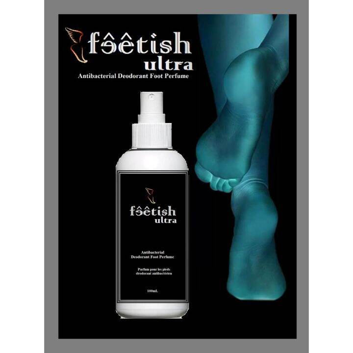 foot spray for sweaty and odor prone feet Feetish Ultra antibacterial