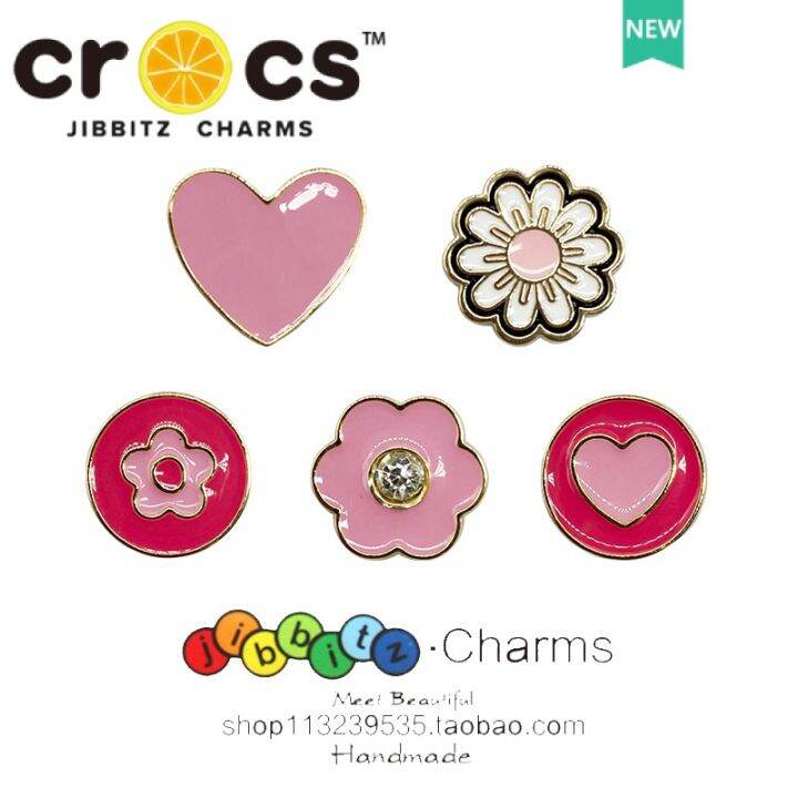 cross jibbitz charms metal booton Shoes Accessories Decorative Buckle