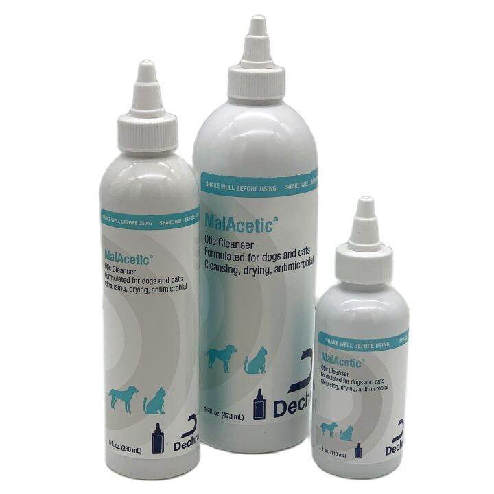 Dechra MalAcetic Otic Cleanser 3 sizes 118473ml BEST nonsteroidal ear