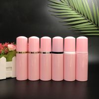 【hot】 1PC 50ml Pink Plastic Foam Bottle Face Cleanser Cleansing Sub-bottled