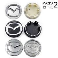 MAZDA 2 มาสด้า สอง ดุมล้อ 52 มิล ฝาครอบดุมล้อ ฝาครอบล้อ center cap โปรดวัดขนาดก่อนสั่งซื้อ